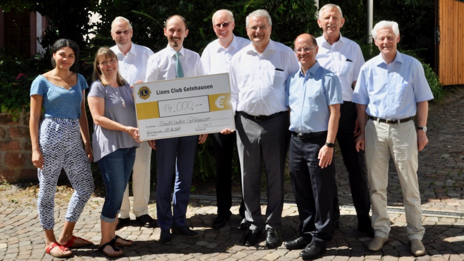 14.000 Euro für den Stadtladen Gelnhausen