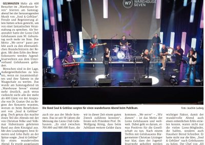 Benefizkonzert zum 50. Jubiläum